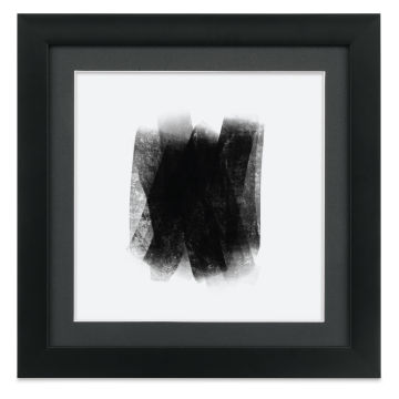 Blick Sheffield Frame-Black w/ Black Mat, 12” x 12"
