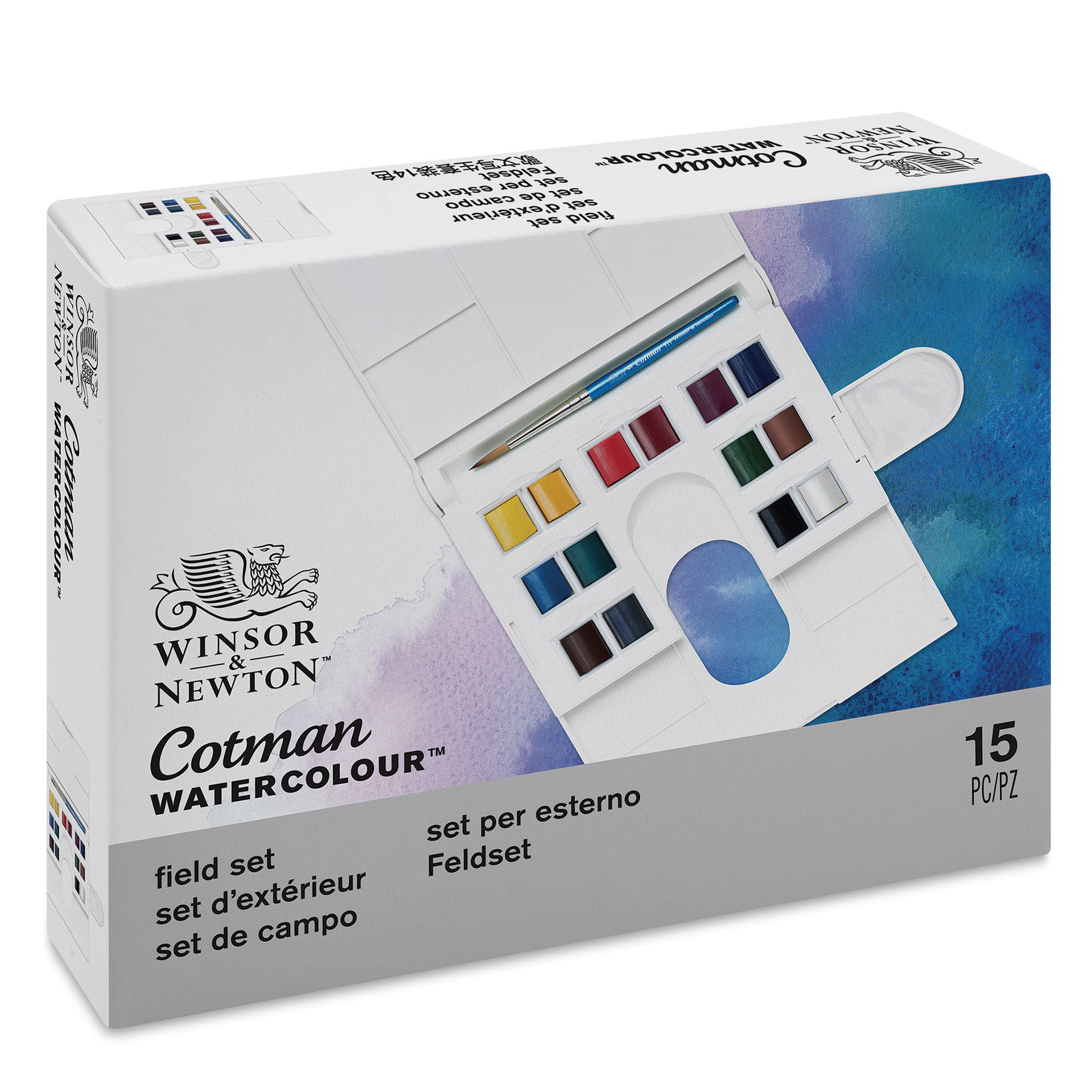 Winsor & Newton Cotman Watercolor - Field Pocket Set, Set of