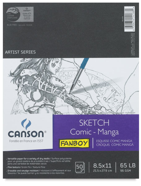 Canson Fanboy Comic and Manga Papers