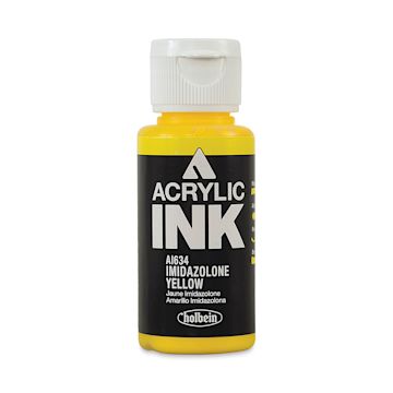 Open in modal - Holbein Acrylic Ink - Imidazolone Yellow, 30 ml