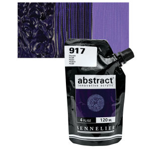 Sennelier Abstract Acrylic - Purple, 120 ml pouch
