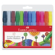 Faber-Castell Jumbo Broadline Washable Markers