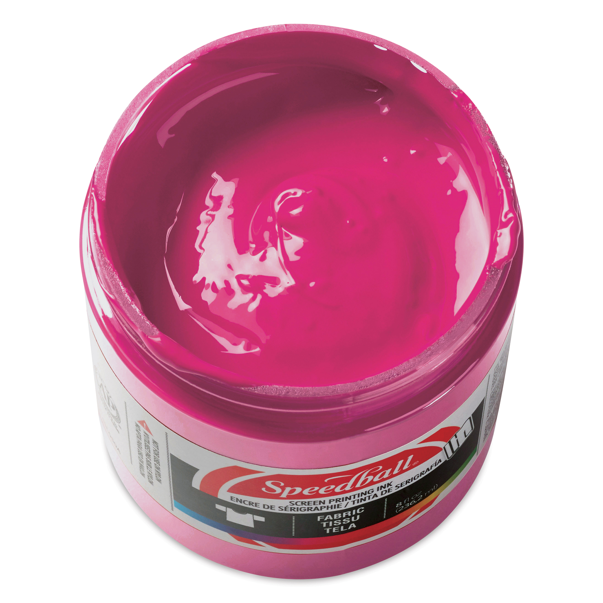 Speedball Fabric Screen Printing Ink, 8 oz. Cotton Candy Pink