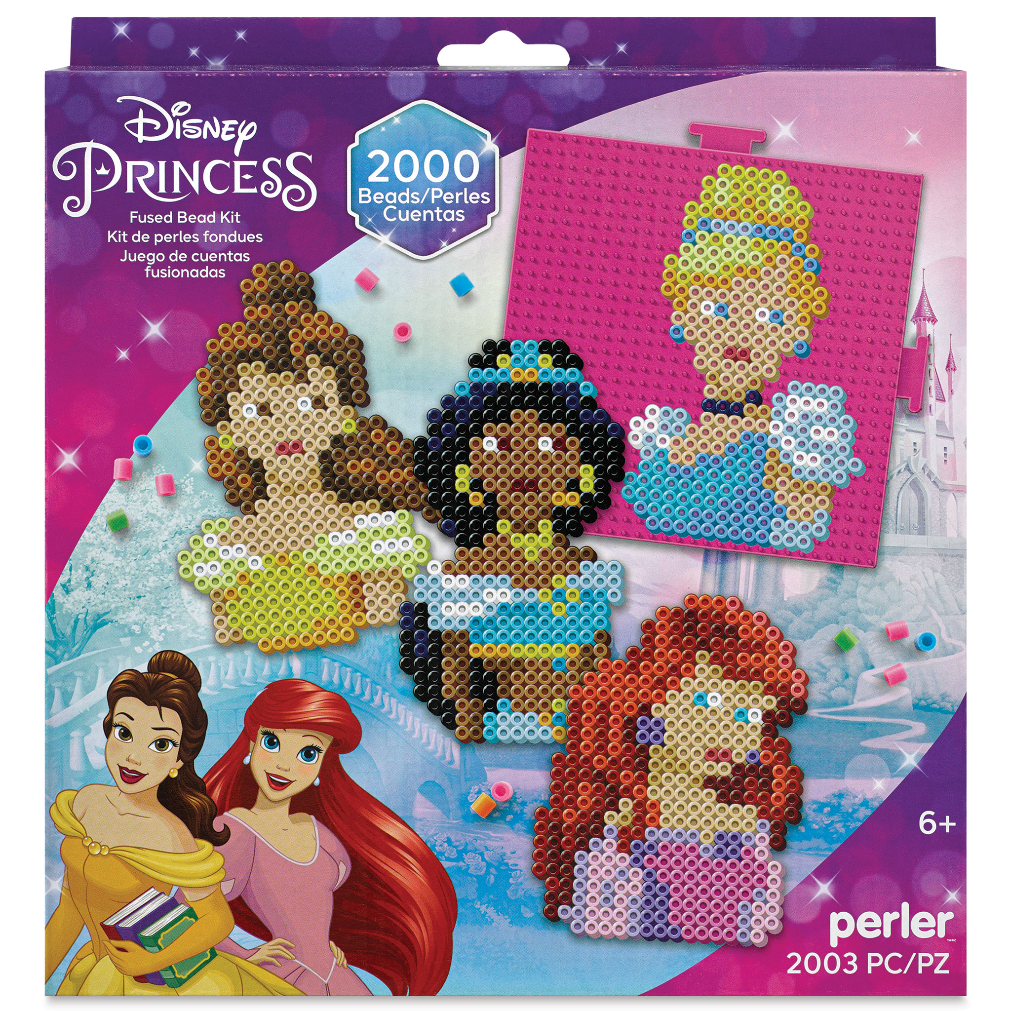 Perler Disney Princesses Fused Bead Kit - Activity Box