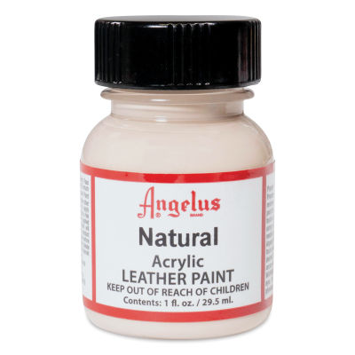 Angelus Acrylic Leather Paint - Natural, 1 oz