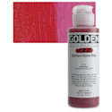 Golden Fluid Acrylics - Quinacridone Red, 4 oz bottle