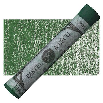 Open in modal - Sennelier Soft Pastel - Forest Green 911 pastel and swatch