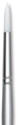 Silver Brush Silverwhite Synthetic Brush - Round, Short Handle, Size 10