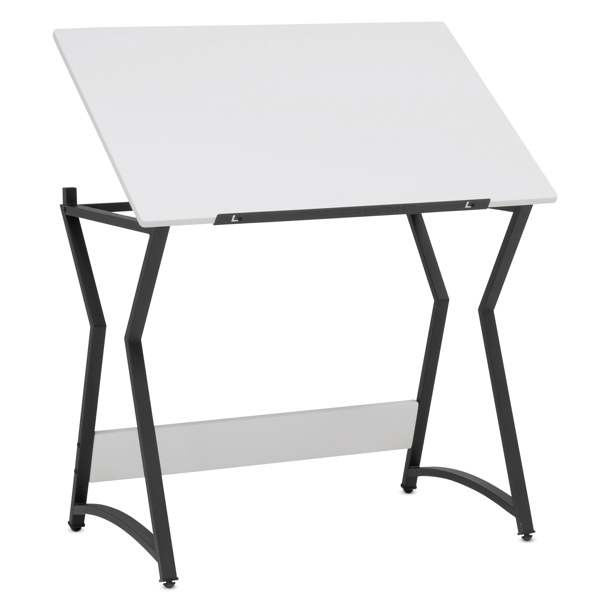 Hann Adjustable Top Drawing Table, Full-top Table with 6 Drawers
