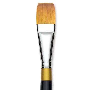 Open in modal - Kingart Original Gold Brush - Wash, Size 3/4'', Short Handle (close-up)