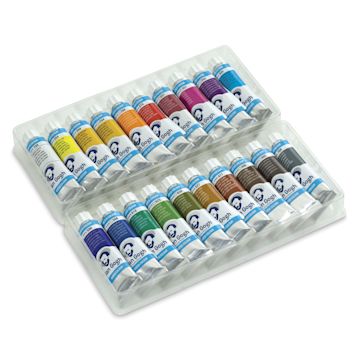 Open in modal - Van Gogh Watercolors Set - Set of 20, Assorted Colors, 10 ml tubes, out of packaging