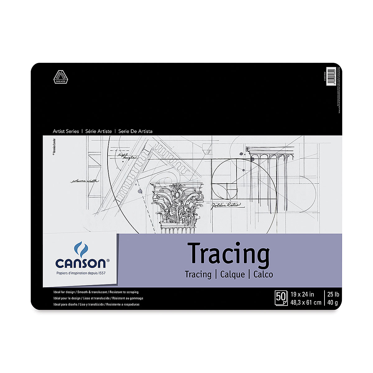 Canson Foundation Tracing Paper Pads 