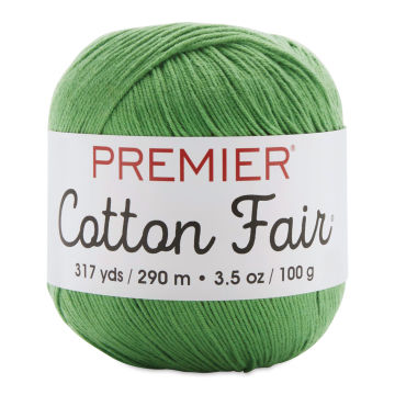 Premier Yarn Cotton Fair Yarn - Leaf Green