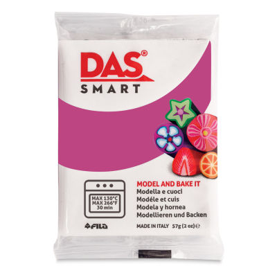 DAS Smart Polymer Clay - Geranium, 2 oz