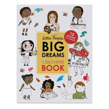Little People, Big Dreams Coloring Book, Cover