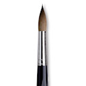 Da Vinci Maestro Kolinsky Brush - Long Tapered Round, Short Handle, Size 18
