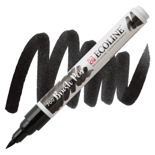 Talens Ecoline Brush Pen 10 set, Dark Colors 