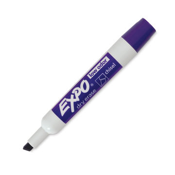 Expo Dry Erase Low Odor Markers - Chisel Tip, Purple