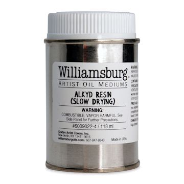 Open in modal - Williamsburg Artist Alkyd Resin - 4 oz Can