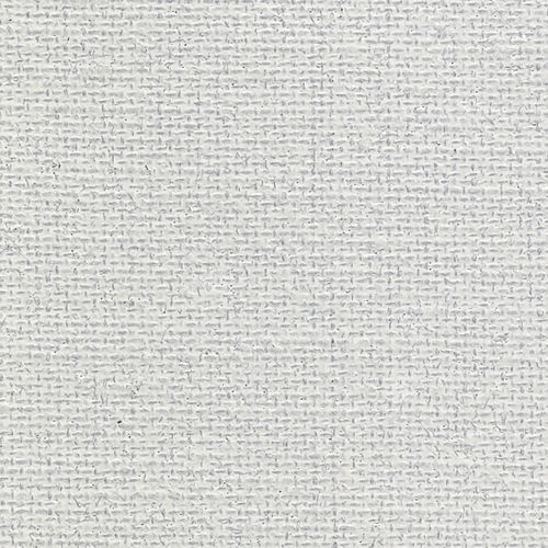 Real Canvas Texture Coated by White Primer Closeup Stock Image