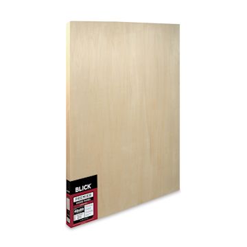 Open in modal - Blick Premier Wood Panel - 48'' x 60'', 2-1/2'' Extra Deep Profile, Cradled (side view)
