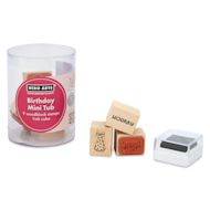 Hero Arts Birthday Mini Tub Woodblock Stamps
