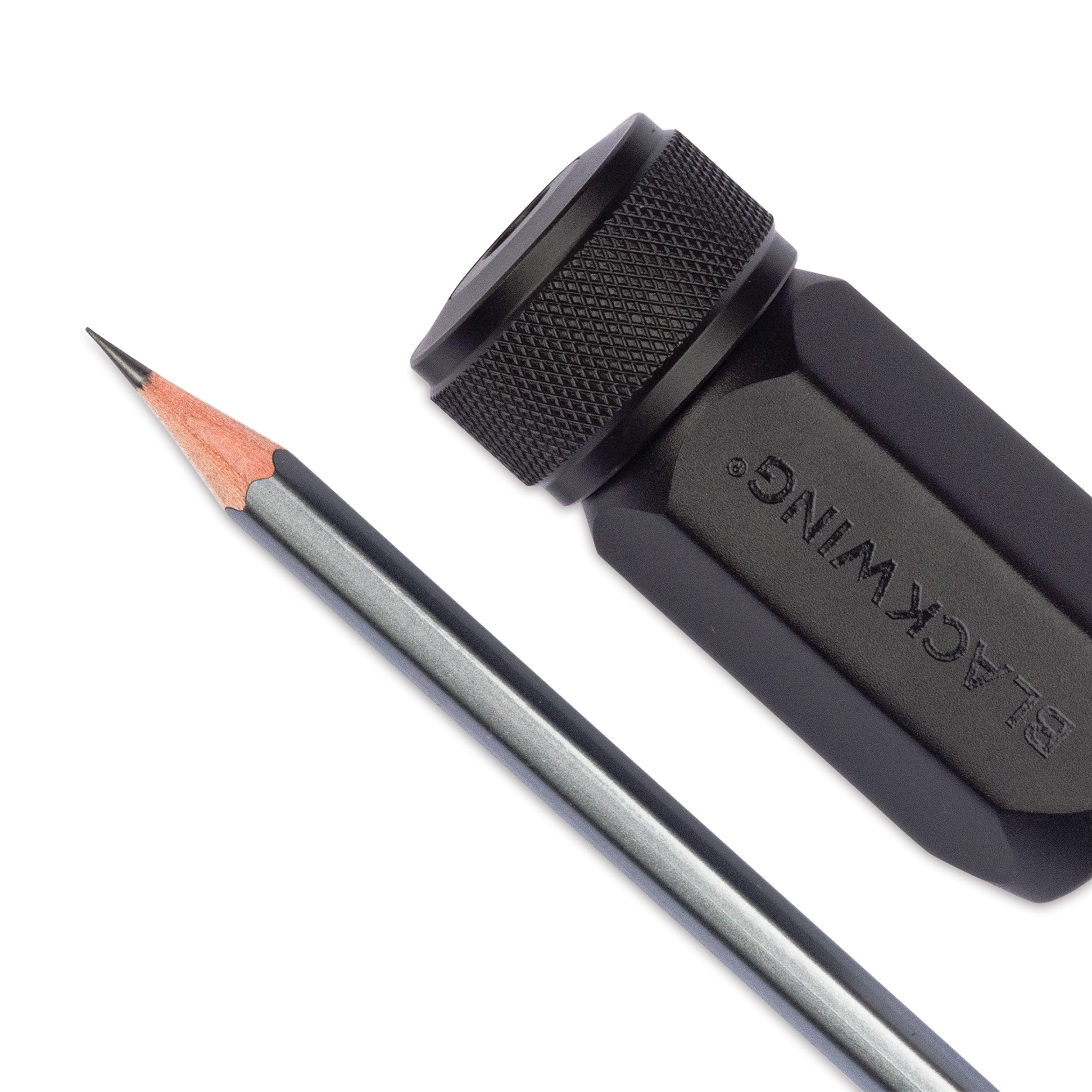 Blackwing One-Step Long Point Sharpener - Black | BLICK Art Materials