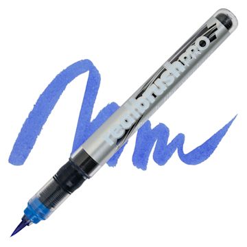 Open in modal - Karin Realbrush Pro Marker - Egyptian Blue, swatch and marker