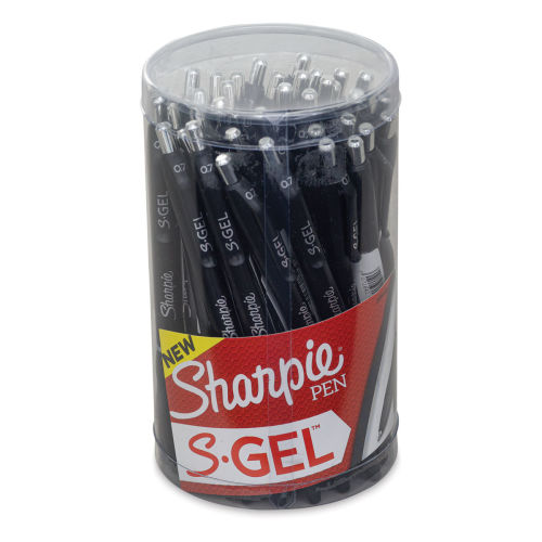 Sharpie S-Gel Pens - Black, 1.0 mm, Pkg of 36