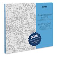 Omy Ocean Giant Coloring Poster