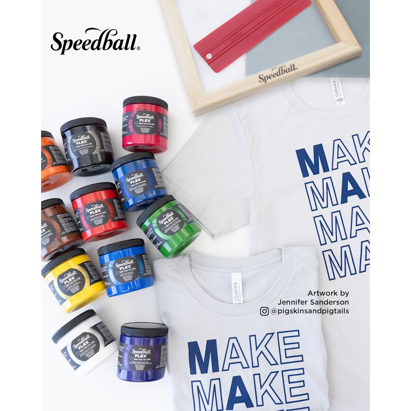 How to Screen Print with Speedball Flex Ink | BLICK Art Materials