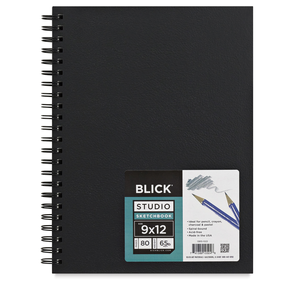 Blick Essentials Watercolor Pad - , 9 x 12, Spiral-bound, 15 Sheets