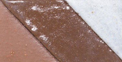 Amaco No. 77 Terra Cotta Stoneware Clay -finished with Bisque, Clear Glaze, and White Glaze