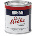 Ronan One Stroke Lettering Enamel - Teal, Half Pint