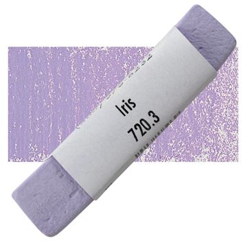 Open in modal - Great American Handmade Pastel - Iris 3, 720.3 pastel and swatch