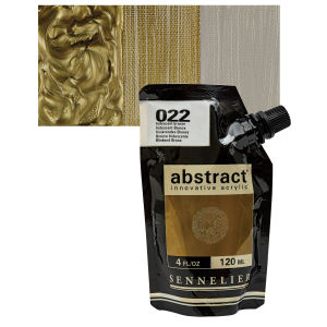 Sennelier Abstract Acrylic - Iridescent Bronze, 120 ml pouch