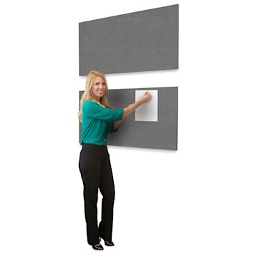 Open in modal - Screenflex Acoustical Panel - 54" x 22", Stone