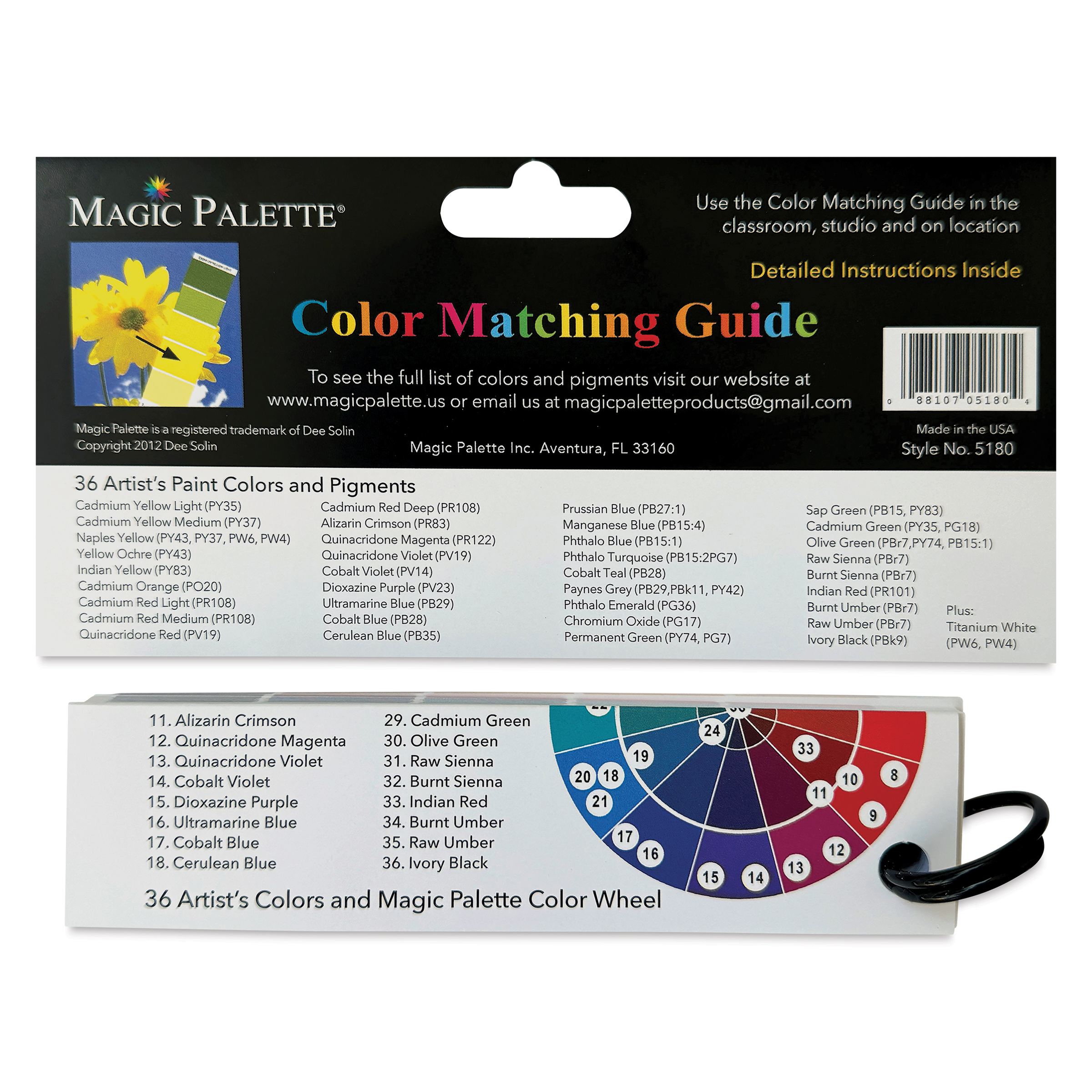 Magic Palette Color Matching Guide | BLICK Art Materials