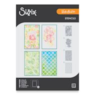 Sizzix Buildables Botanicals Stencil Set