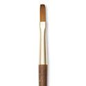 Isabey Vintage Isaqua Synthetic Brush - Long Flat, Size 2, Short Handle