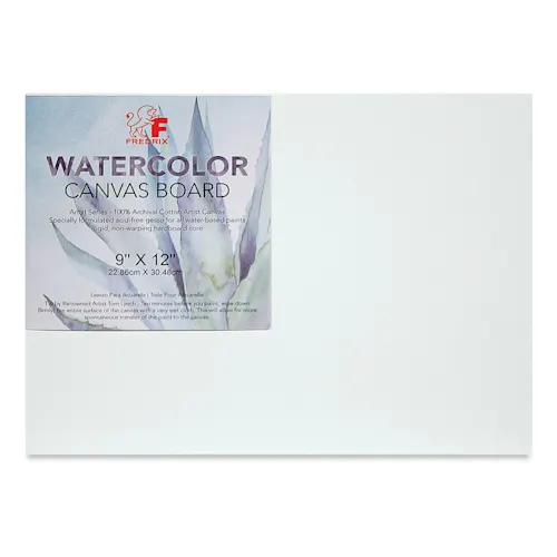 Fredrix Watercolor Canvas Pad - Size: 12" X 16