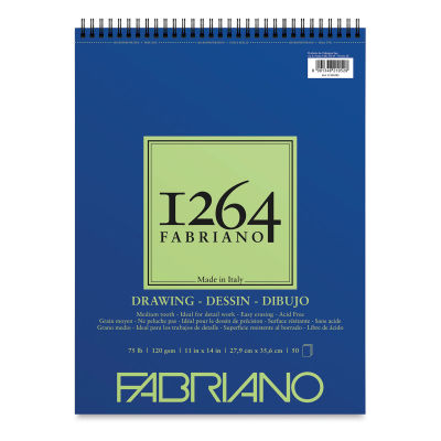 Fabriano 1264 Drawing Pad - 11" x 14", 50 Sheets