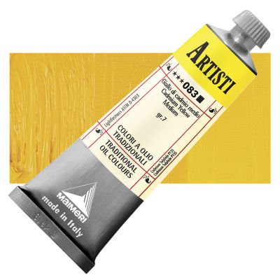 Maimeri Artisti Oil Color - Cadmium Yellow Medium, 60 ml tube