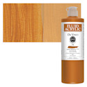 Da Vinci Fluid Acrylics - Raw Sienna, 16 oz bottle