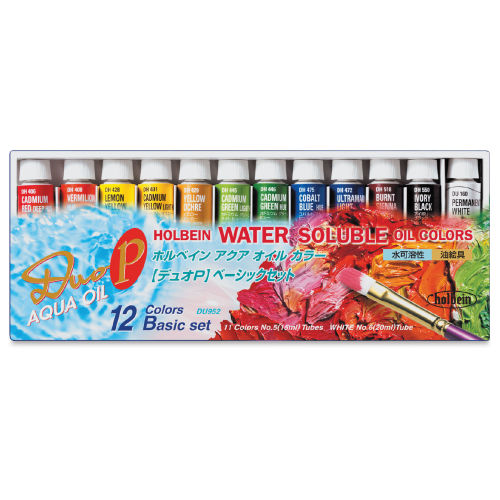 Duo Aqua Water Soluble Oils and Sets