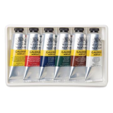 Winsor & Newton Galeria Acrylic Paint Set, Includes 10 20mL tubes