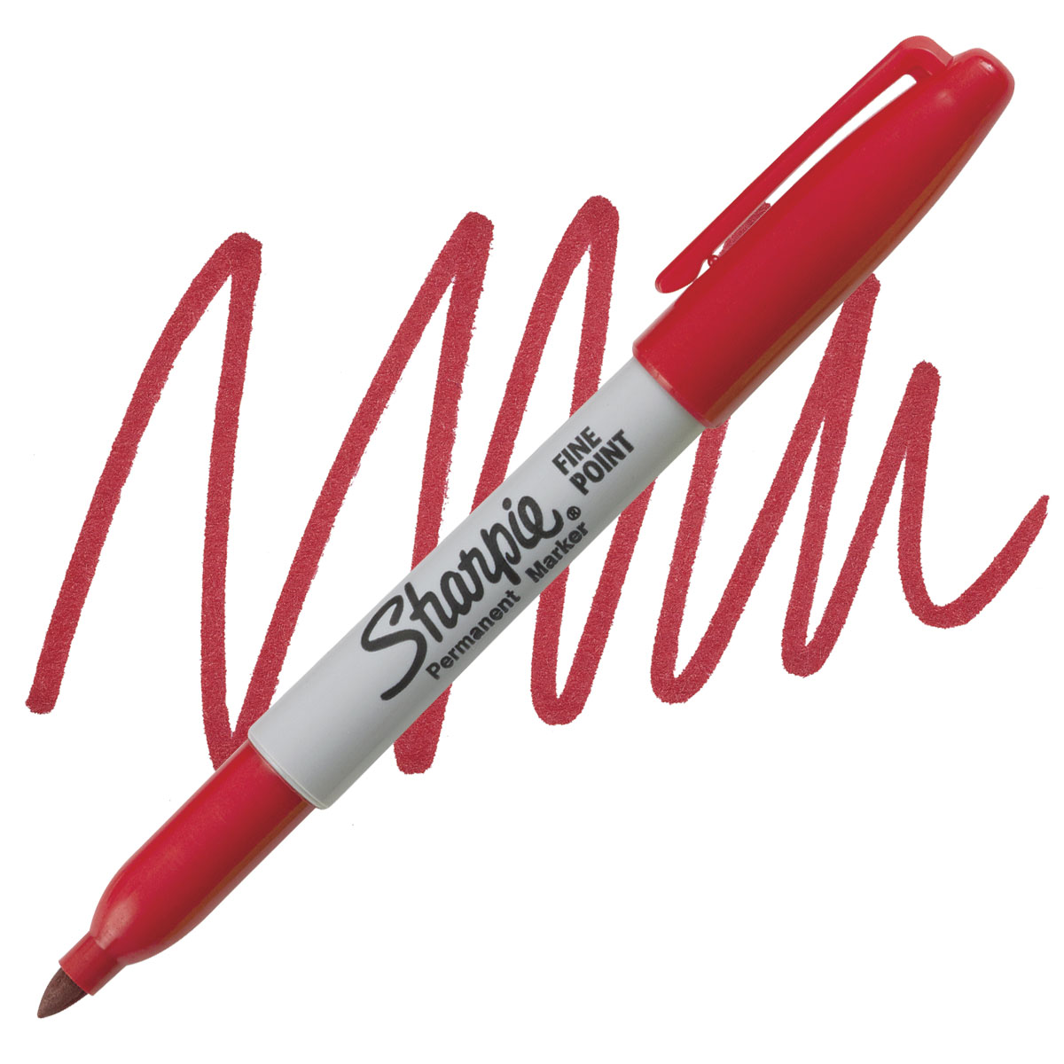 Sharpie Fine Point Permanent Marker - Red - Permanent Markers / Pens