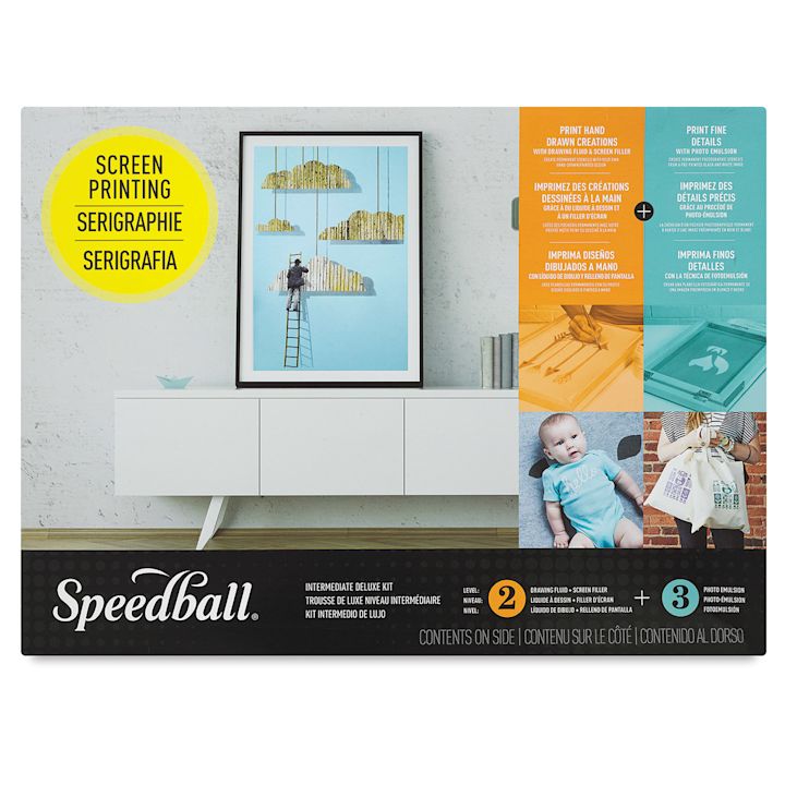 Speedball Intermediate Deluxe Screen Printing Kit BLICK Art Materials