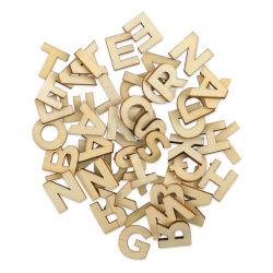 Wood Letters -Block Letters - 3/4"