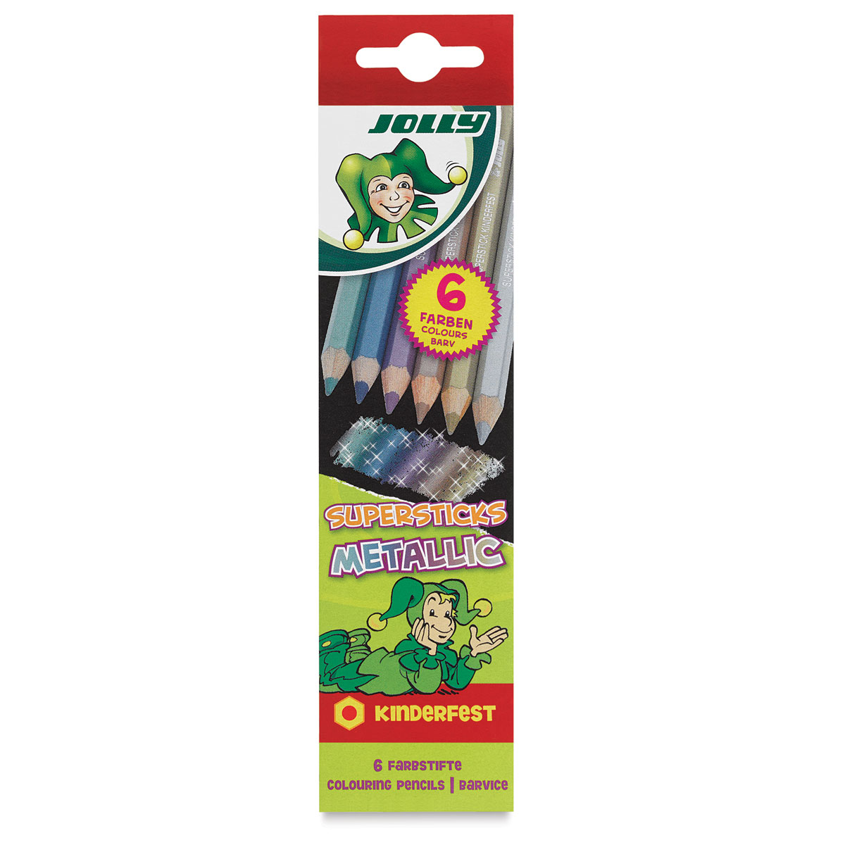 Set de crayons de couleurs pour enfants JOLLY